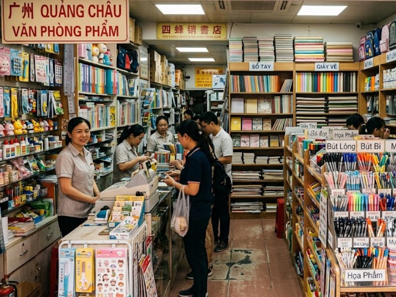 nguồn hàng văn phòng phẩm quảng châu