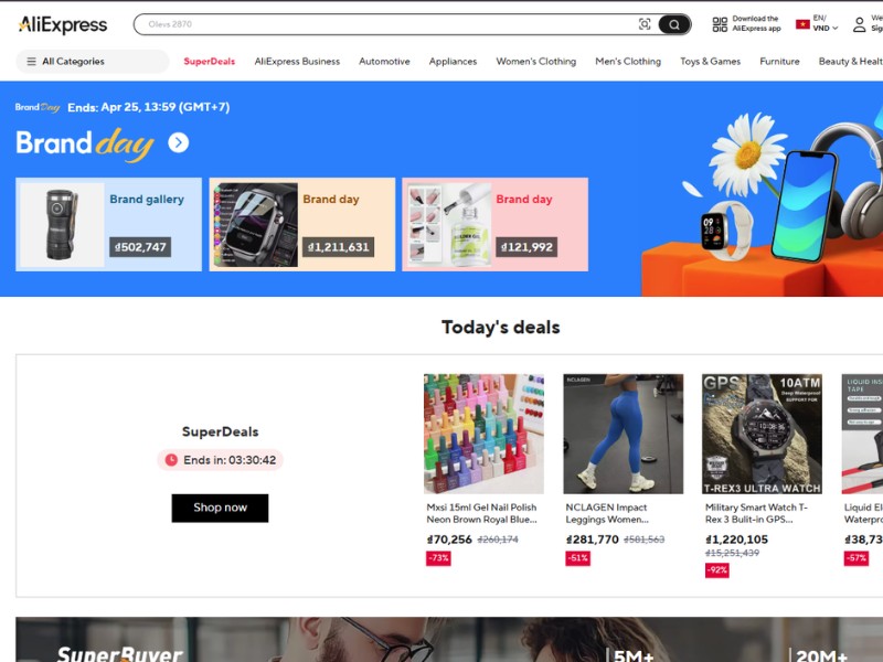 web order hàng quảng châu