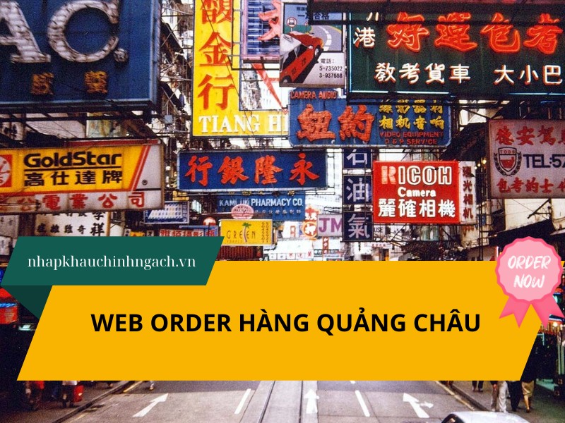 web order hàng quảng châu