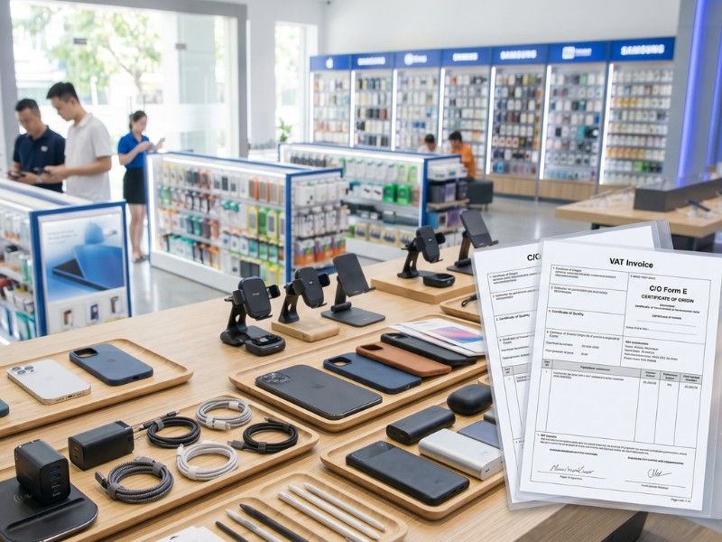 Case Study: Chuyển từ tiểu ngạch sang chính ngạch của chủ shop phụ kiện điện thoại