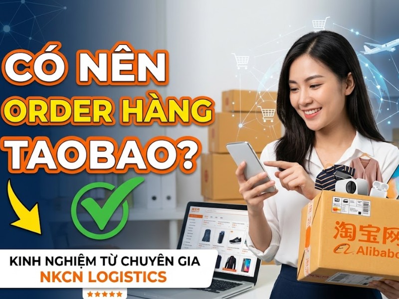 Có nên order hàng taobao không? Kinh nghiệm mua hàng taobao