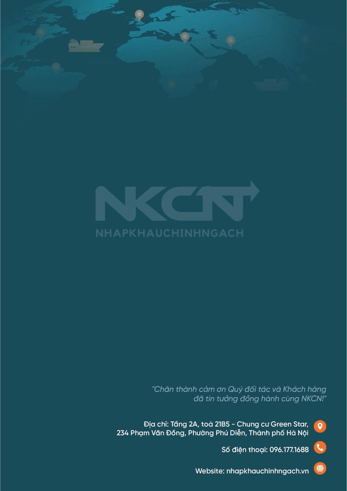 profile company nhập khẩu chính ngạch