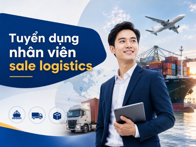 Tuyển dụng nhân viên kinh doanh/ Sales Logistics hàng Trung Quốc