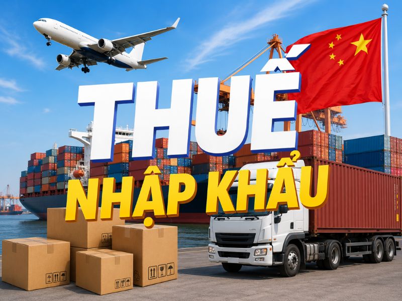 mặt hàng từ Trung Quốc được miễn thuế nhập khẩu