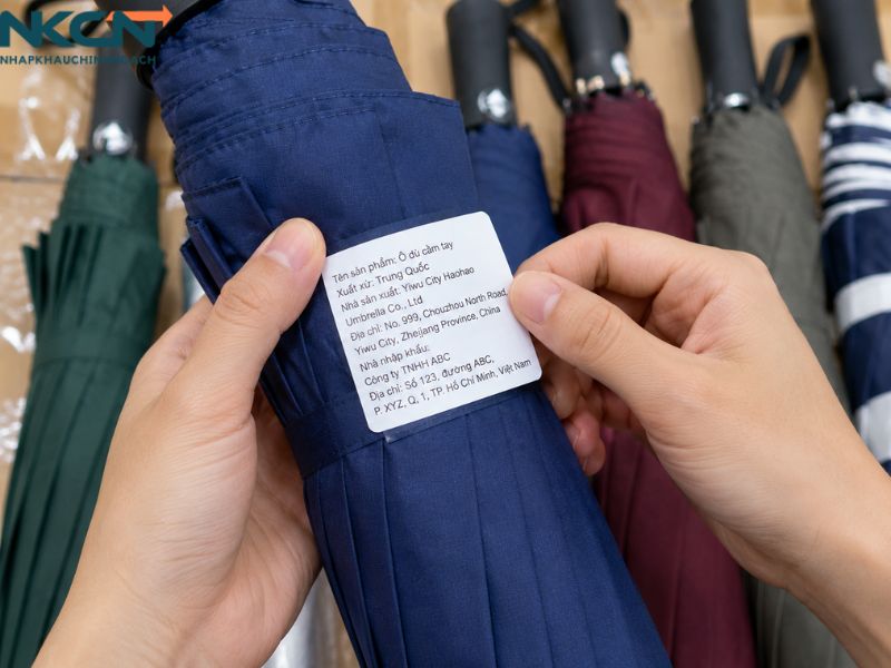 thủ tục nhập khẩu ô dù