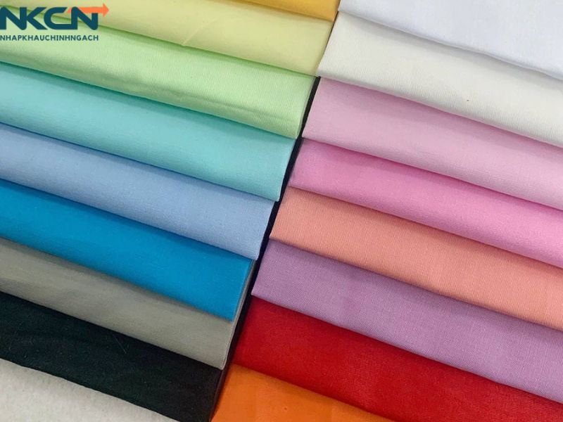 thủ tục nhập khẩu vải may mặc trung quốc