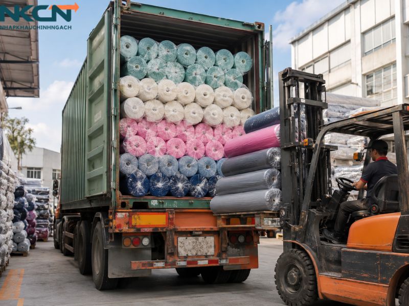 nhập khẩu vải may mặc trung quốc
