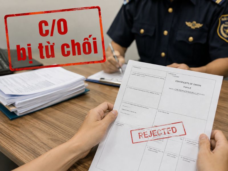 C/O bị từ chối: nguyên nhân và cách xử lý chi tiết