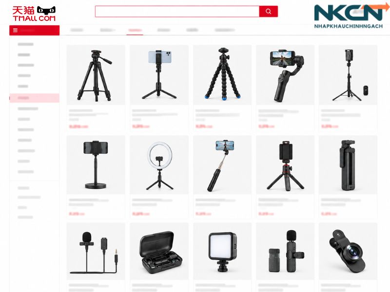nhập tripod trung quốc
