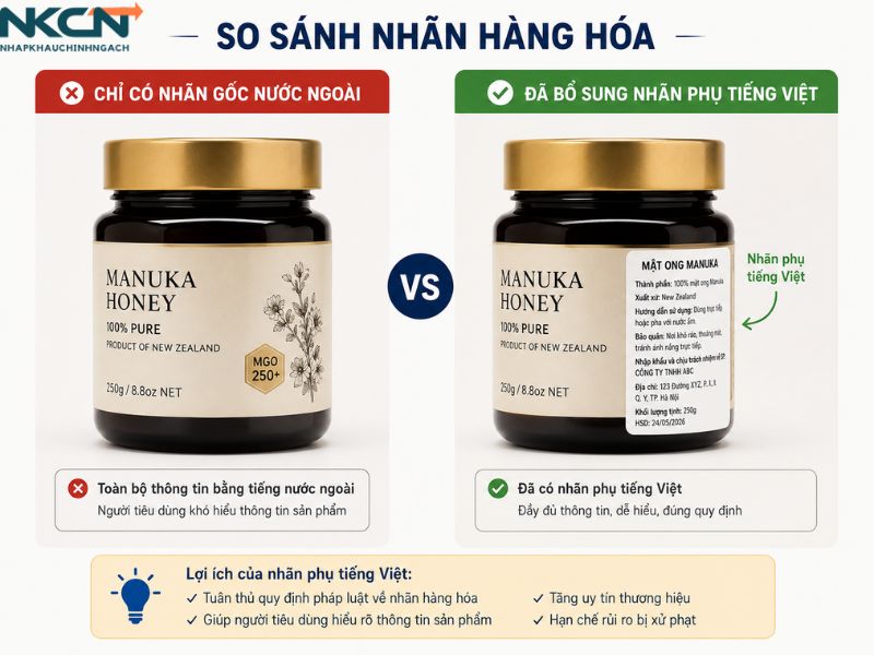 nhập khẩu chính ngạch nhưng không có tem phụ