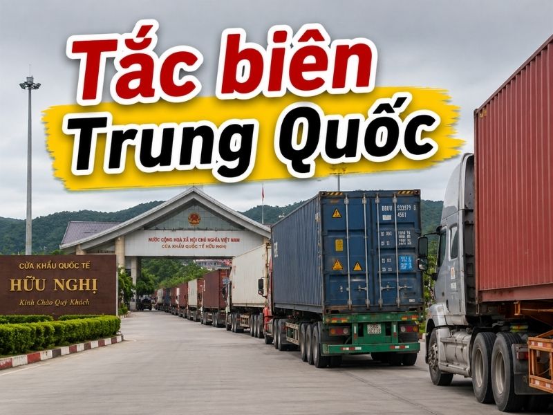 Tắc biên Trung Quốc là gì? Nguyên nhân, hậu quả, giải pháp