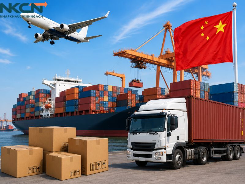 nhập khẩu nguyên liệu sản xuất mỹ phẩm trung quốc