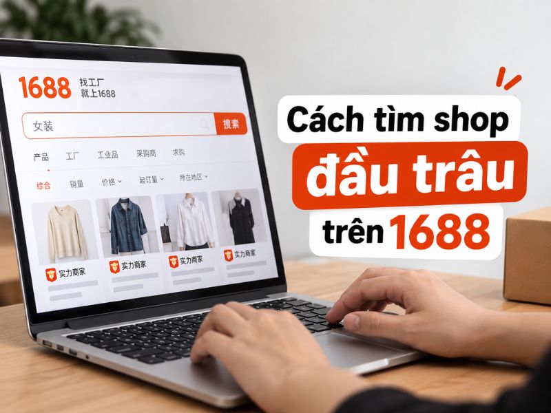 Cách tìm shop đầu trâu trên 1688 uy tín, giá tận xưởng