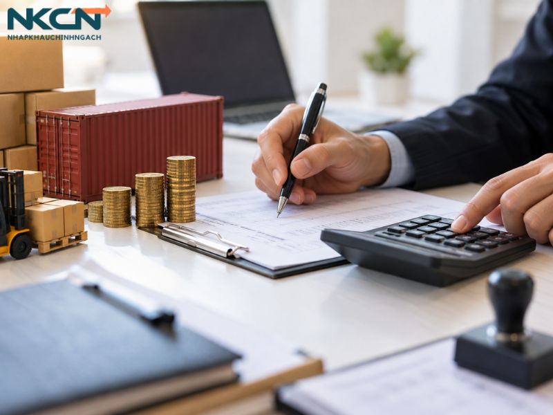 chi phí nhập khẩu chính ngạch trung quốc