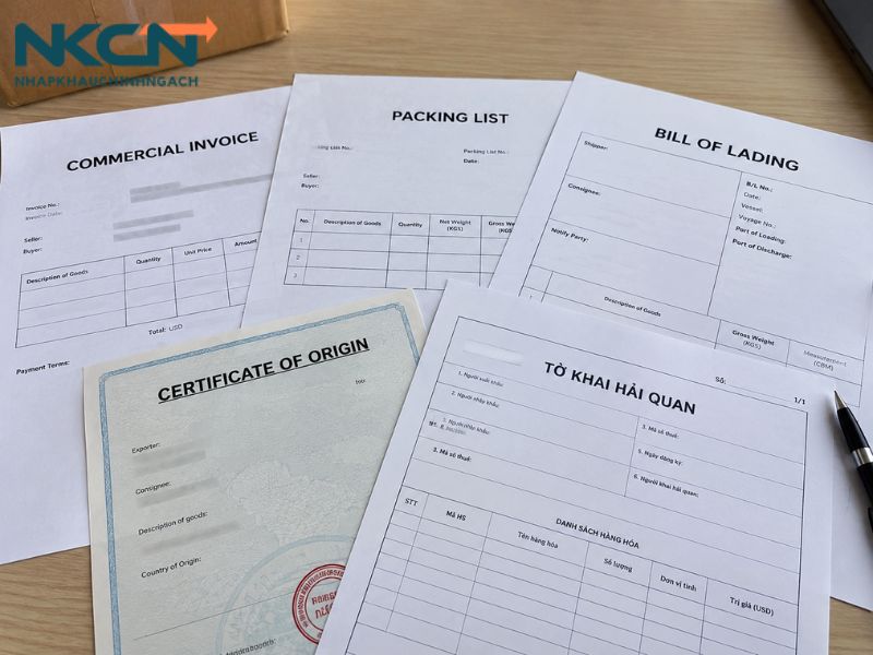 hồ sơ hải quan hàng nhập khẩu gồm những gì