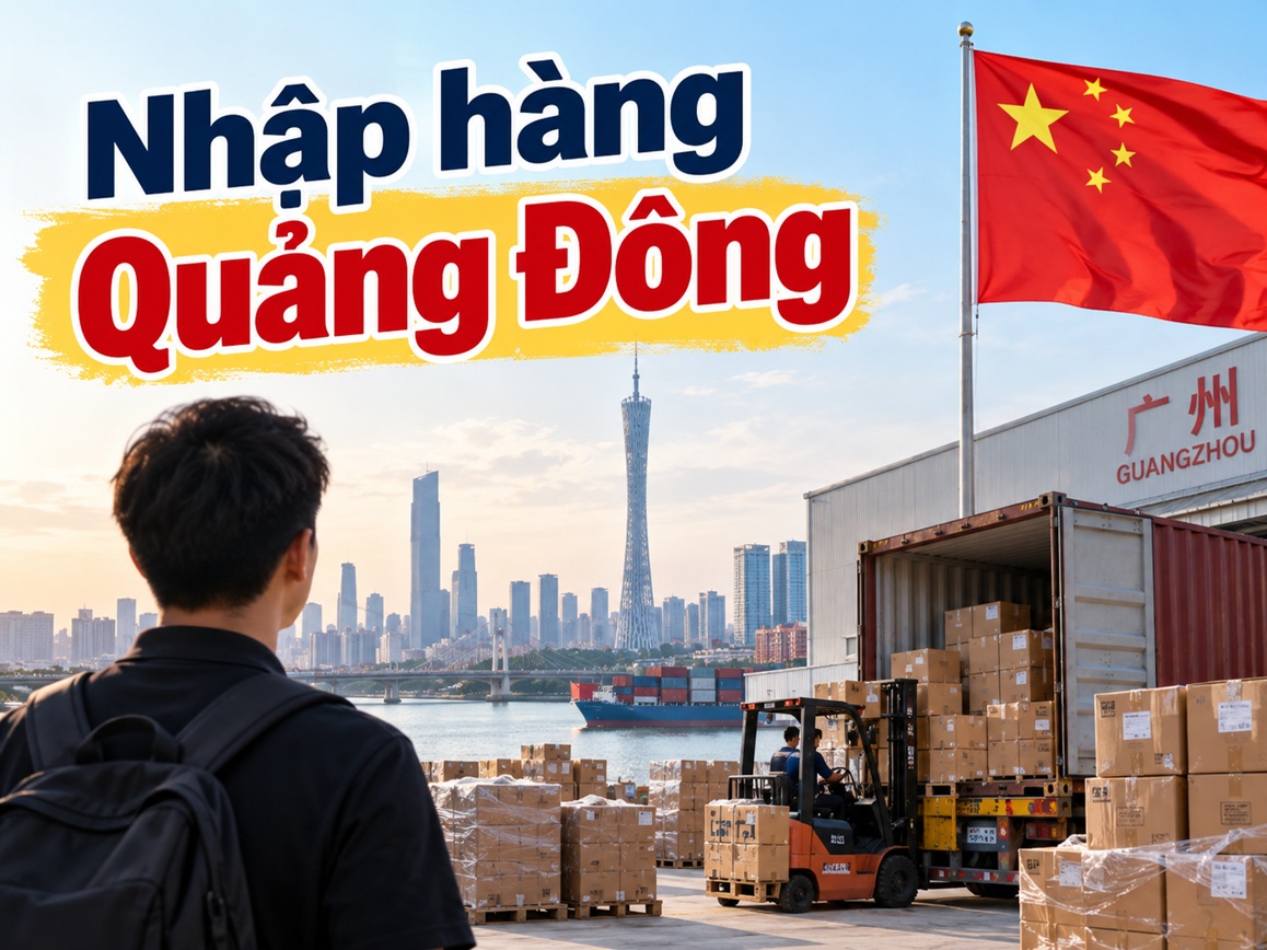 Kinh nghiệm nhập hàng Quảng Đông hiệu quả, tối ưu chi phí