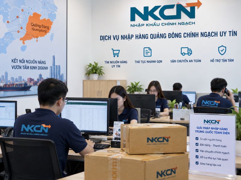 nhập hàng quảng đông chính ngạch