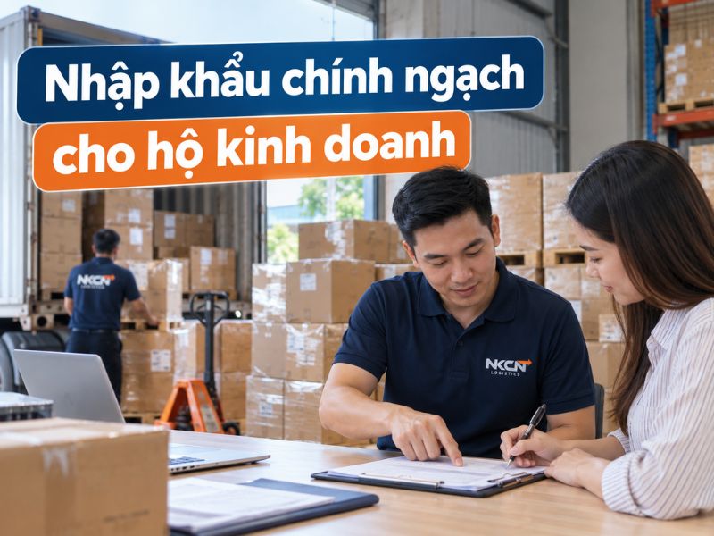 Thủ tục nhập khẩu chính ngạch cho hộ kinh doanh chi tiết A-Z
