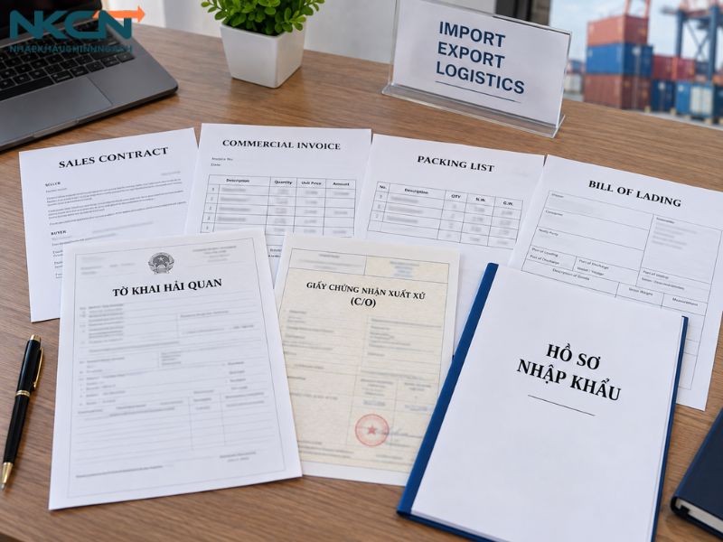 ủy thác nhập khẩu cần giấy tờ gì