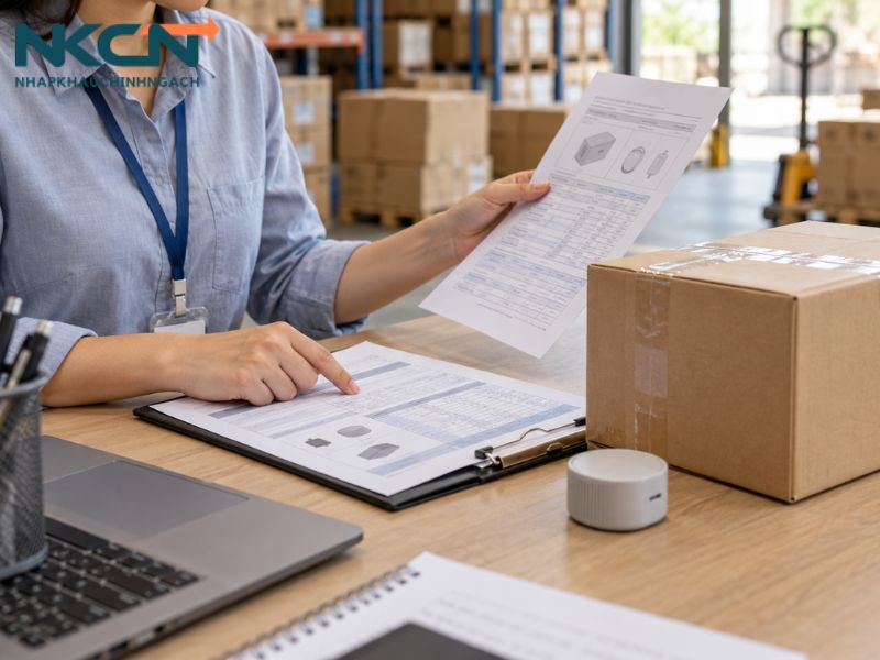 quy trình khai báo hải quan hàng nhập khẩu